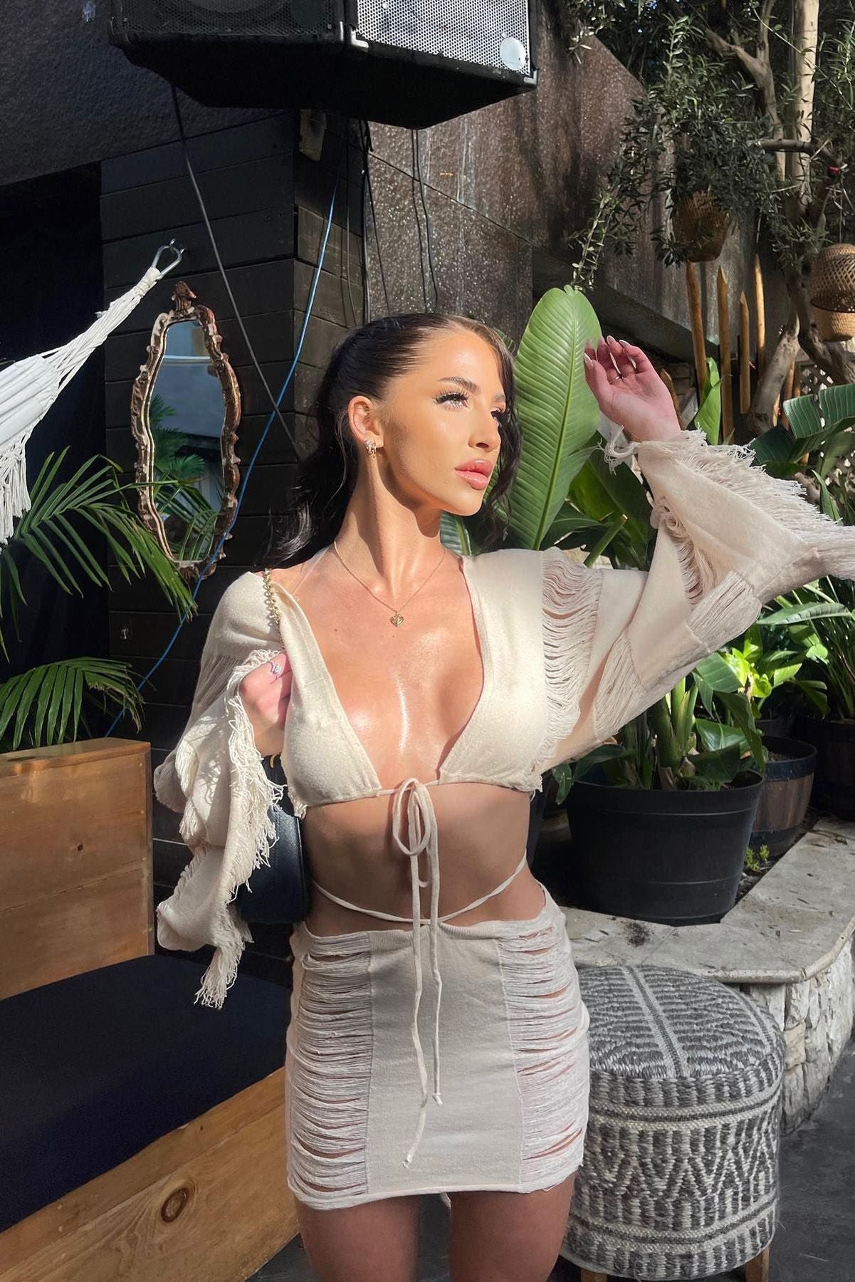 Utopia Knit Skirt Set