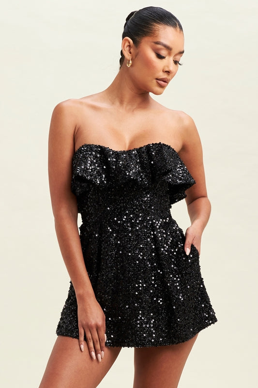 Reputation Sequin Romper