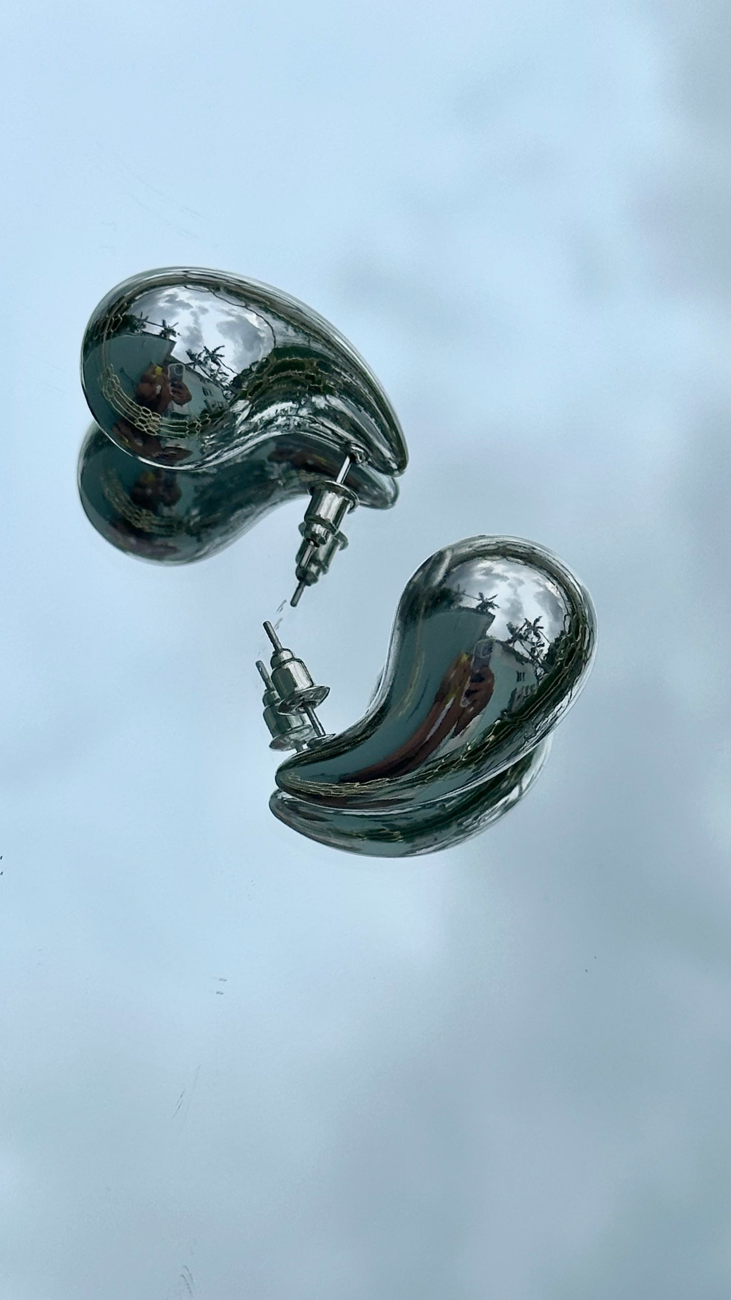 Designer Inspired Earrings (SILVER)