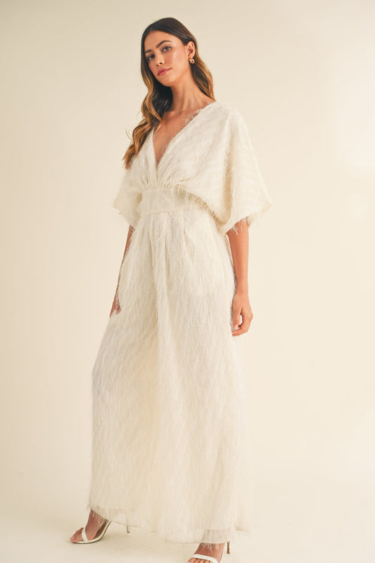 Happy Hour Fluffy Wide Leg Jumpsuit