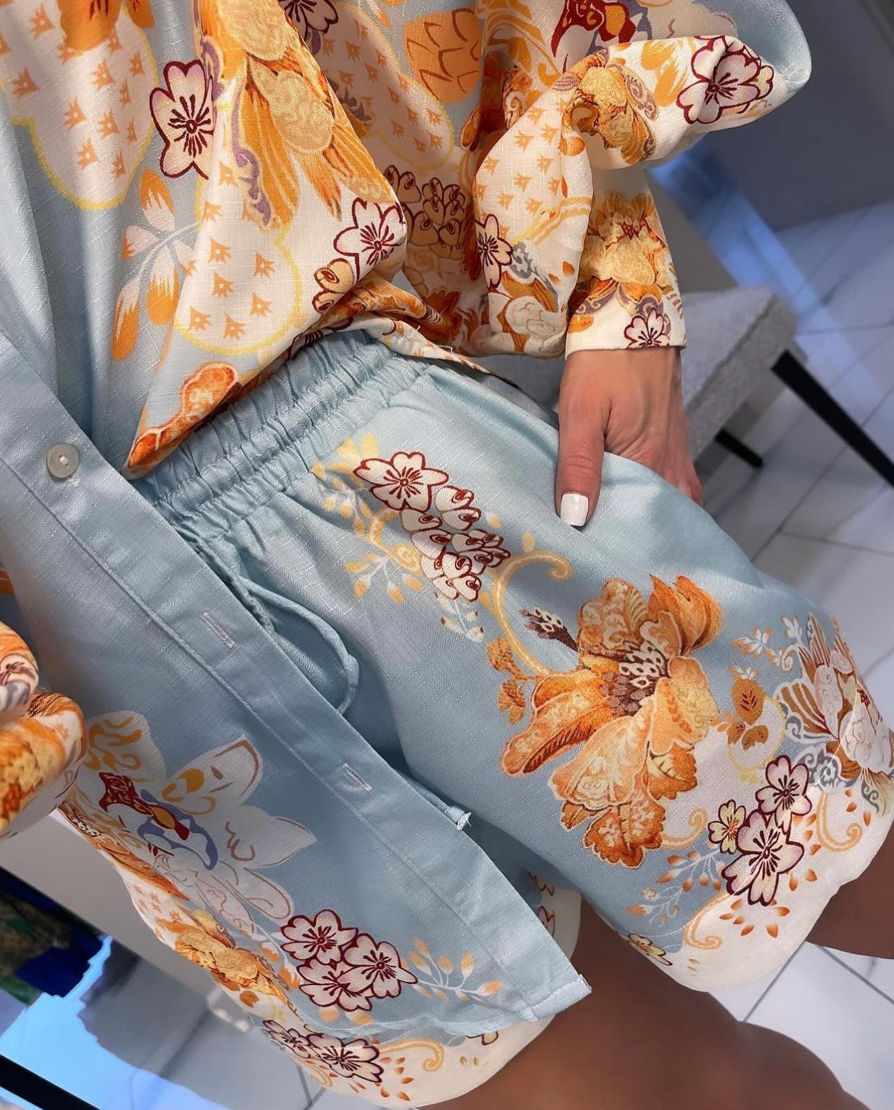 Florence Two Piece Shorts Set