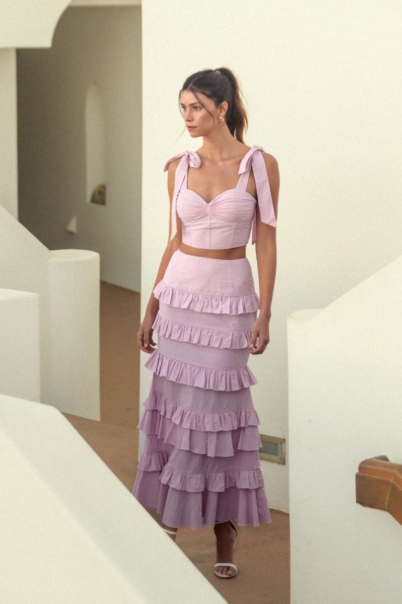 Fresh Out The Slammer Skirt Set (PRE-ORDER)