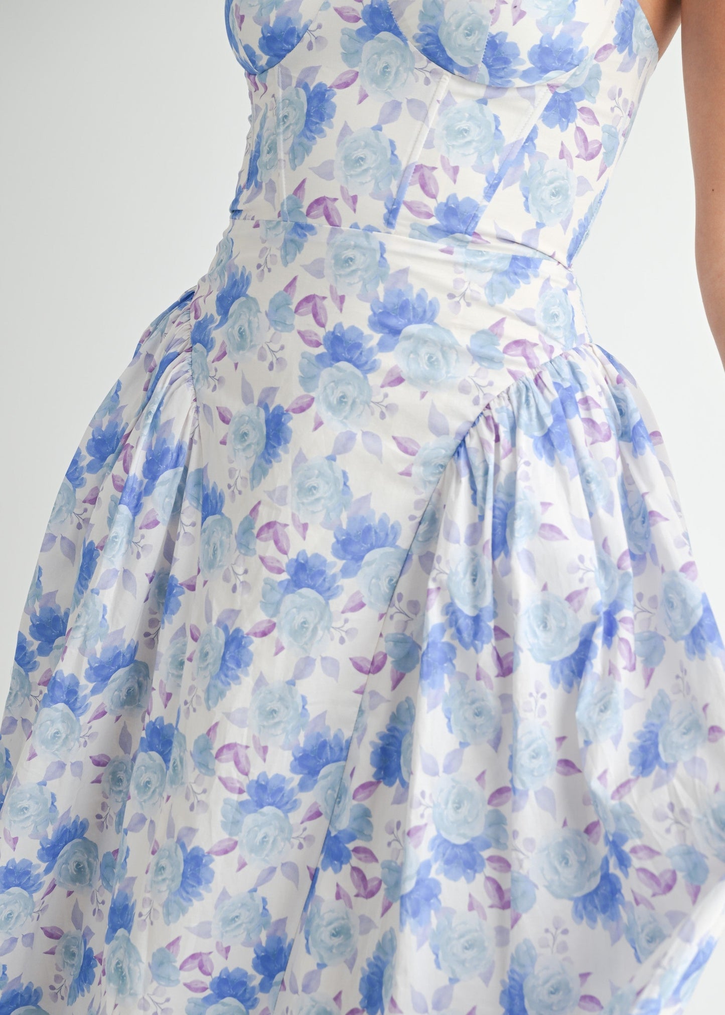 Spring Into Summer Floral Midi Dress