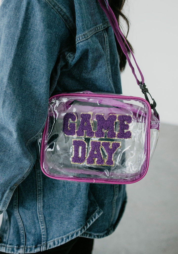 GAME DAY Transparent Crossbody Bag