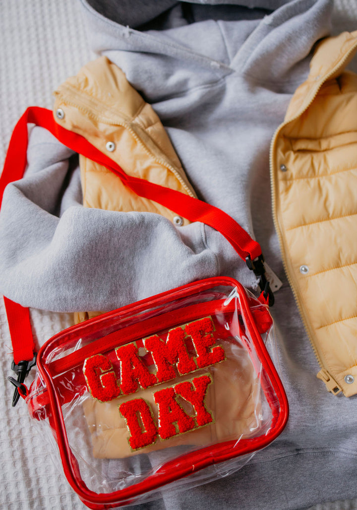 GAME DAY Transparent Crossbody Bag