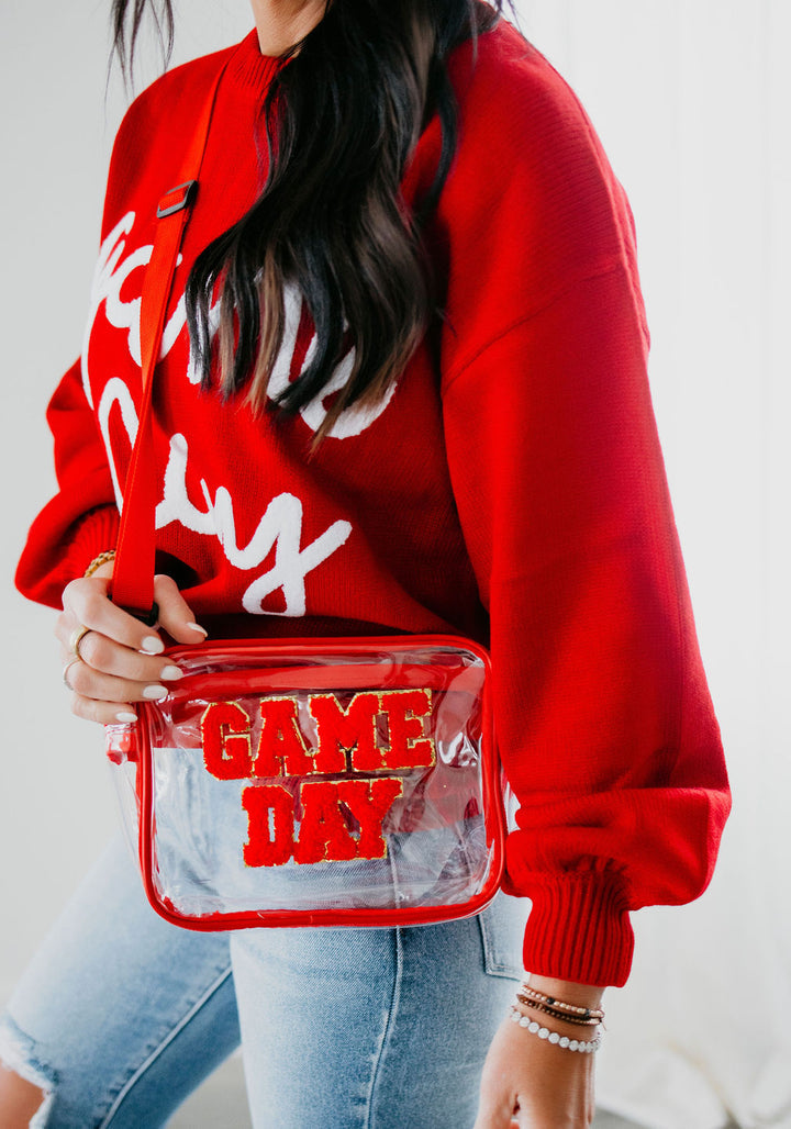 GAME DAY Transparent Crossbody Bag