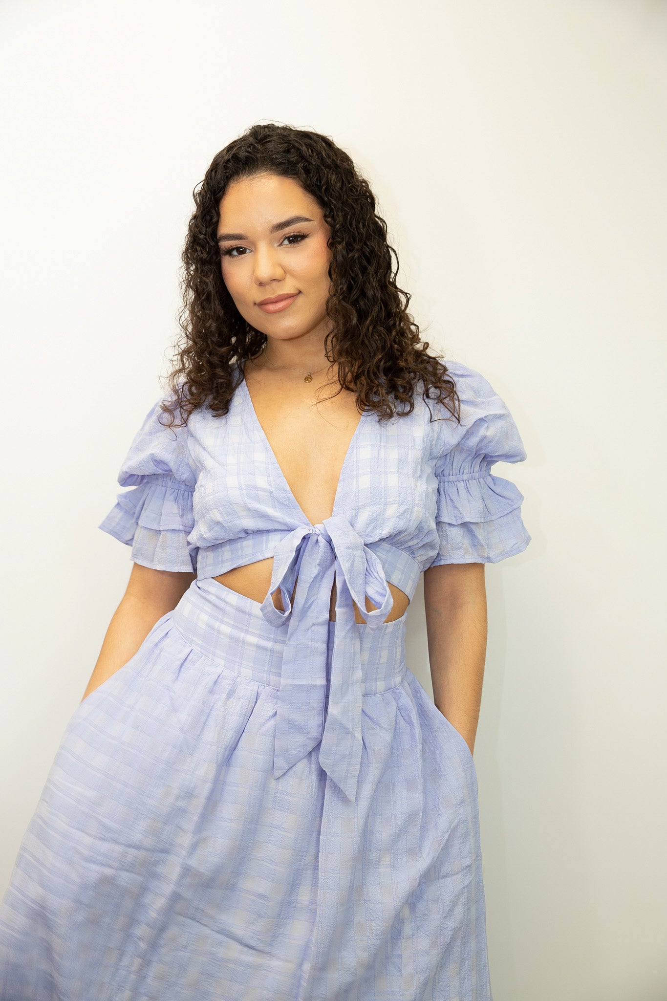 Dorothy Gingham Skirt Set