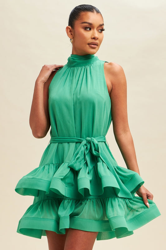 Los Cabos Flare Mini Dress