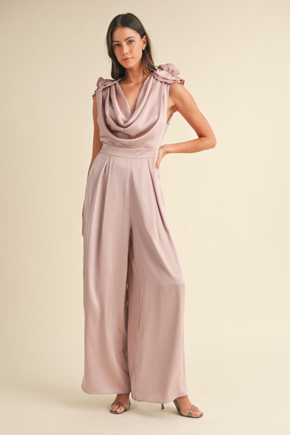 Celebration Time Satin Jumpsuit