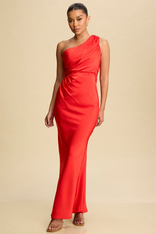 Scarlette Night Satin Maxi Dress