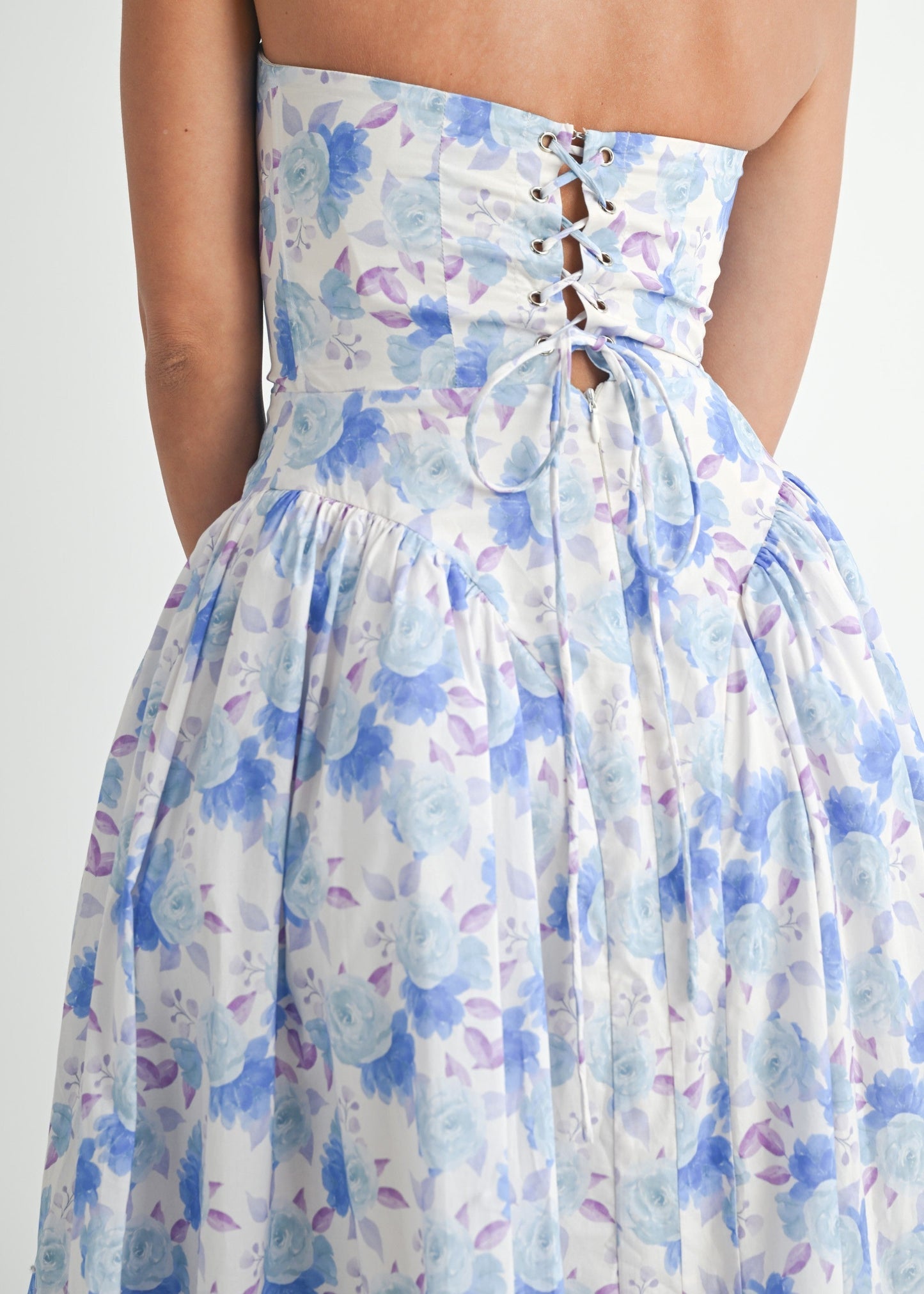 Spring Into Summer Floral Midi Dress