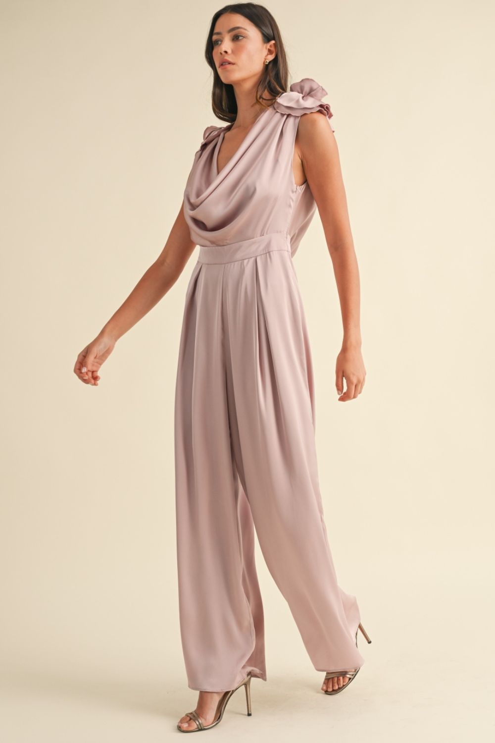 Celebration Time Satin Jumpsuit