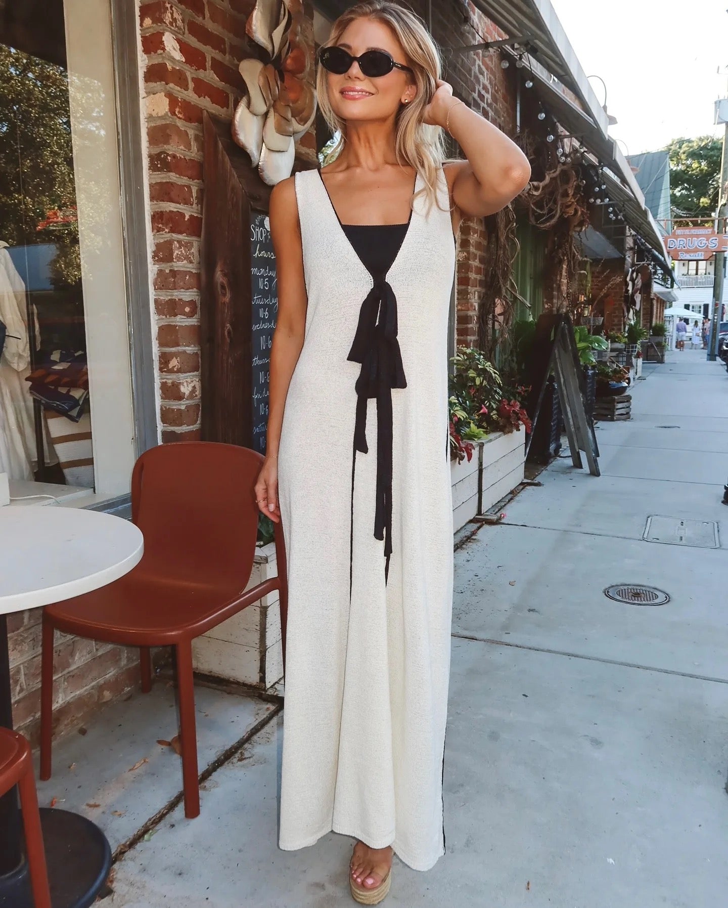 Capri Knit Cover Up Maxi Dress (PRE-ORDER)