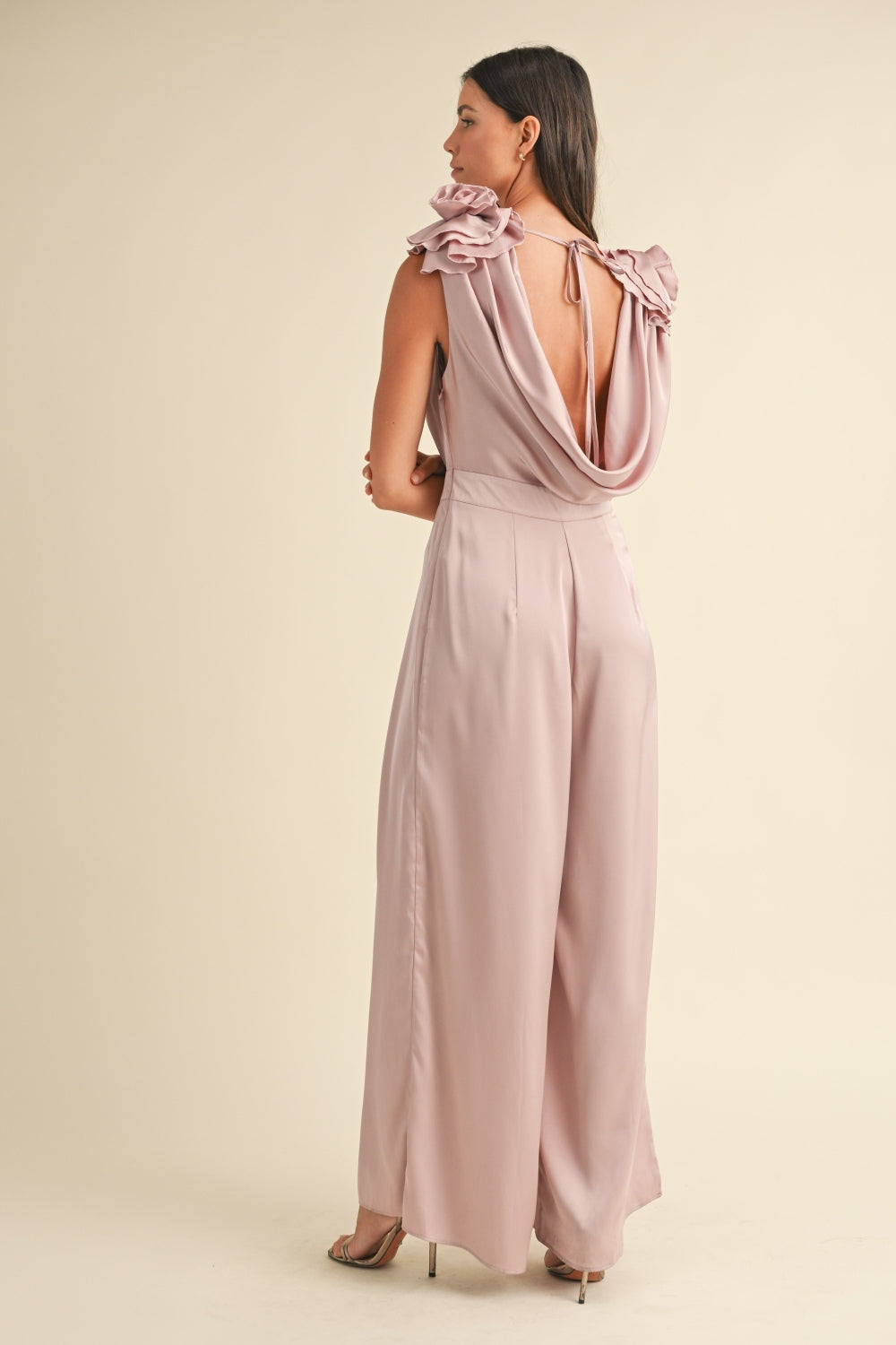 Celebration Time Satin Jumpsuit