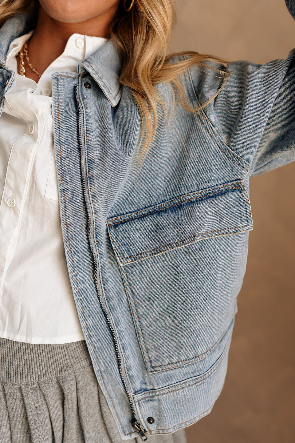 Playbook Perfection Denim Jacket