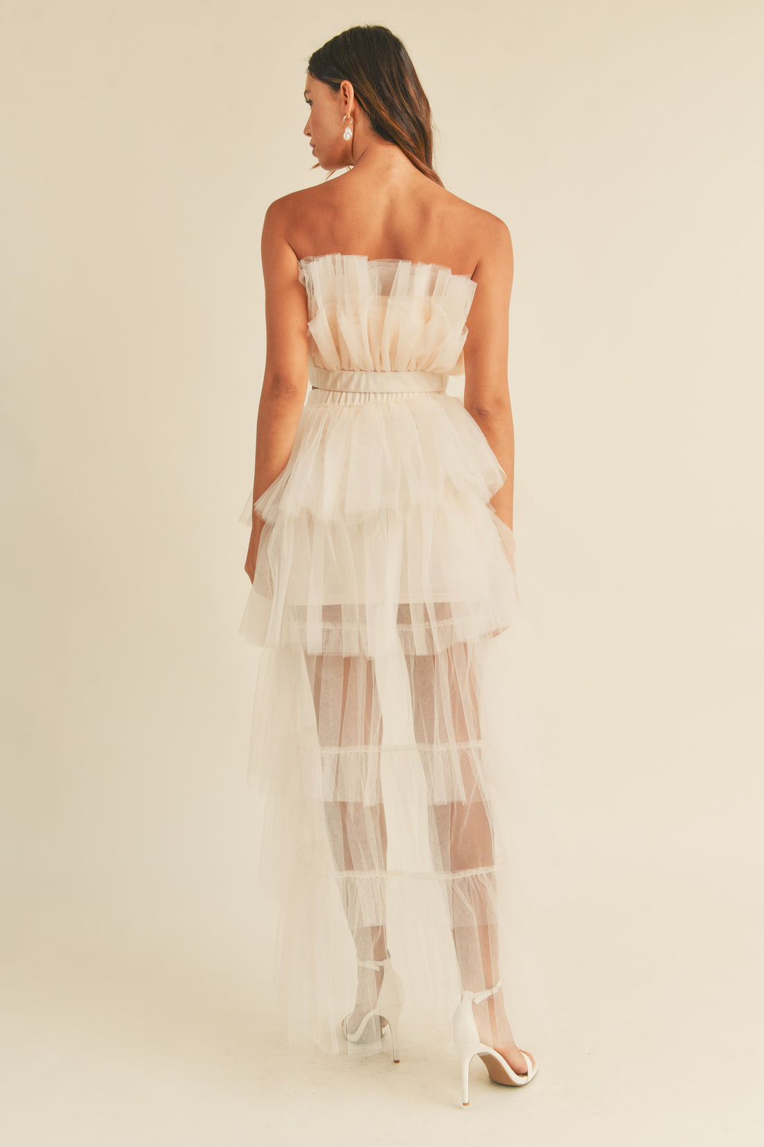Cloud Nine Tulle Ruffle Skirt Set