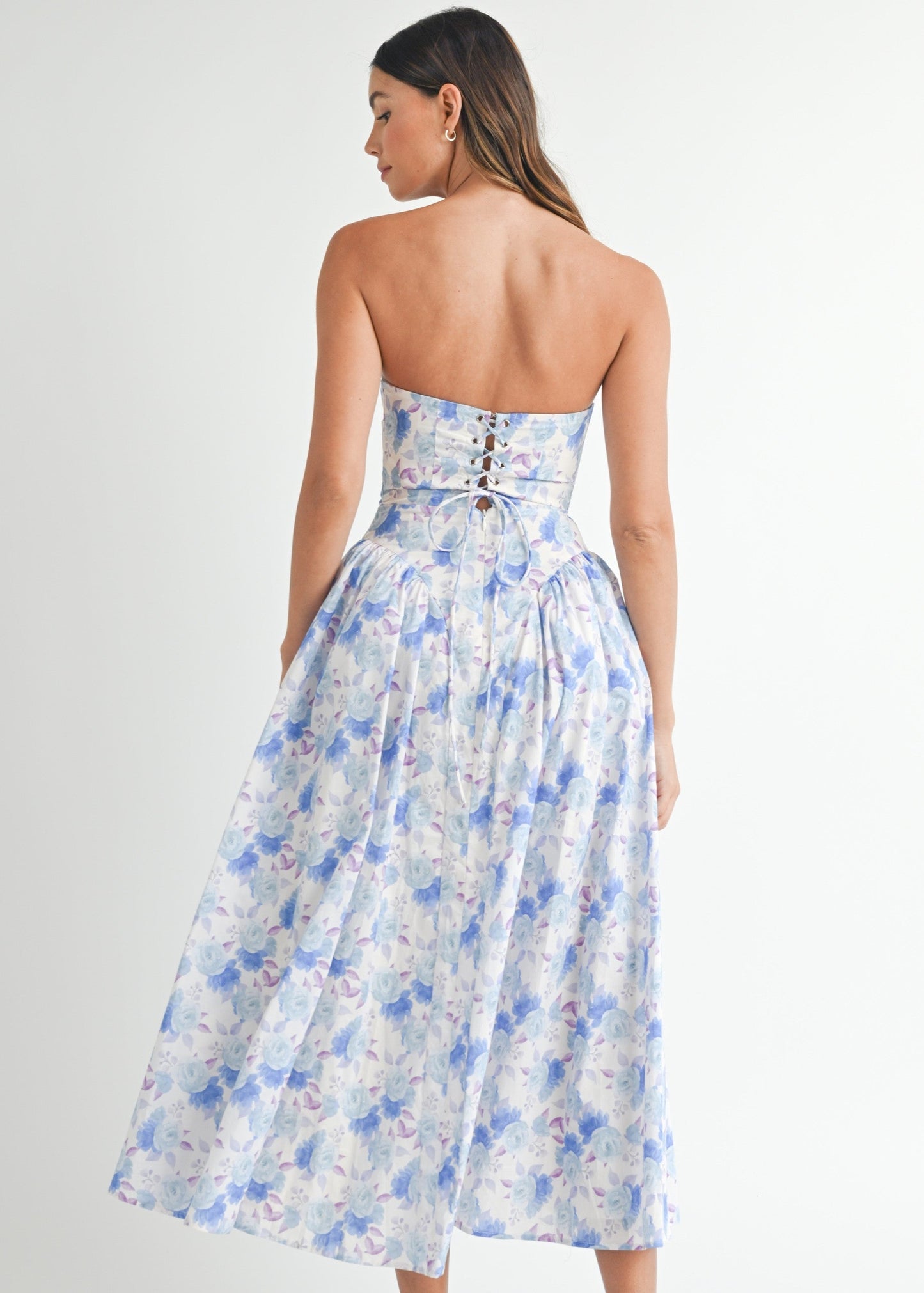 Spring Into Summer Floral Midi Dress