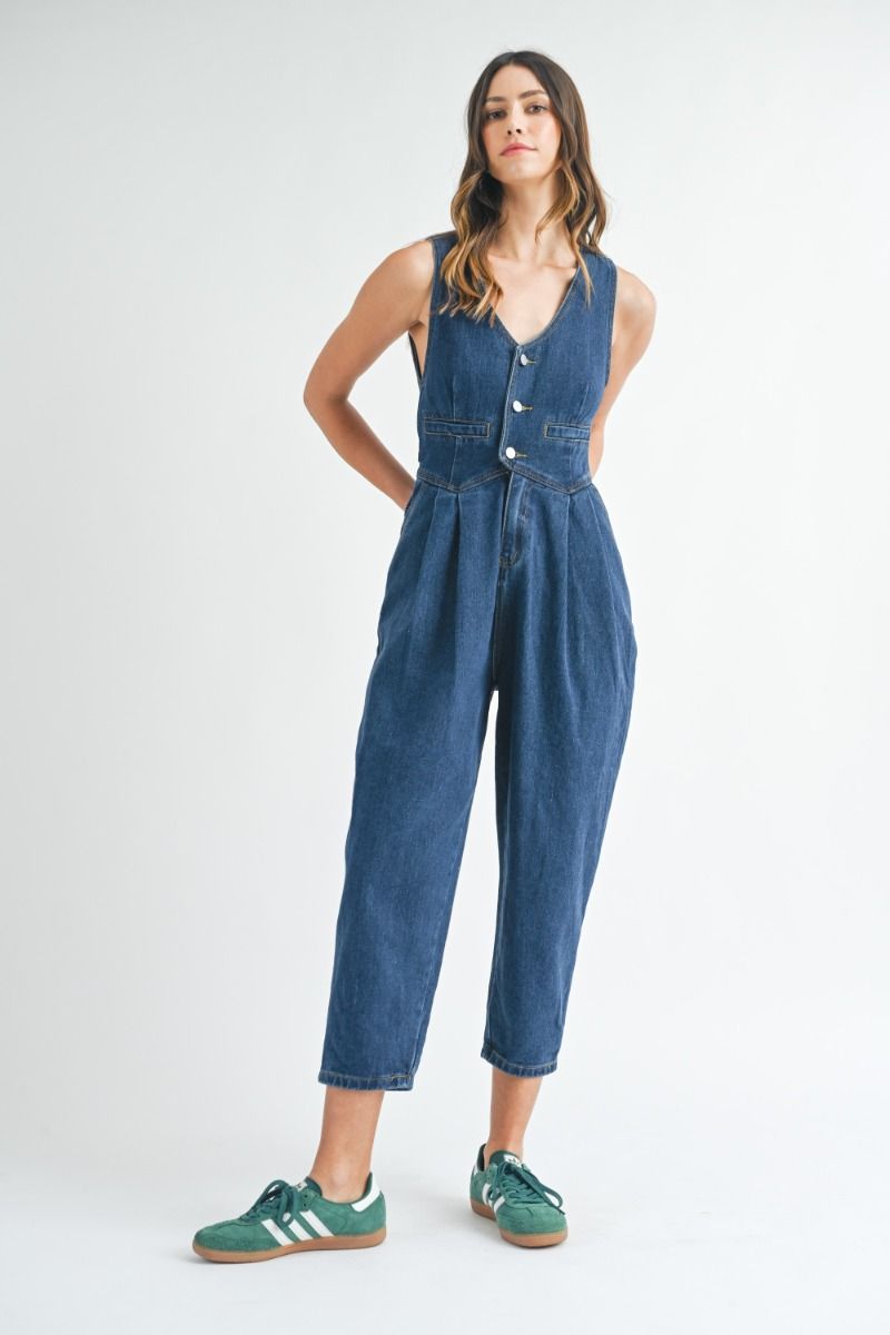 La Dolce Vita Denim Jumpsuit (PRE-ORDER)