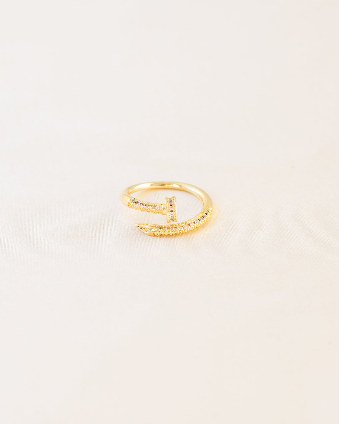 Diamond Nail Ring