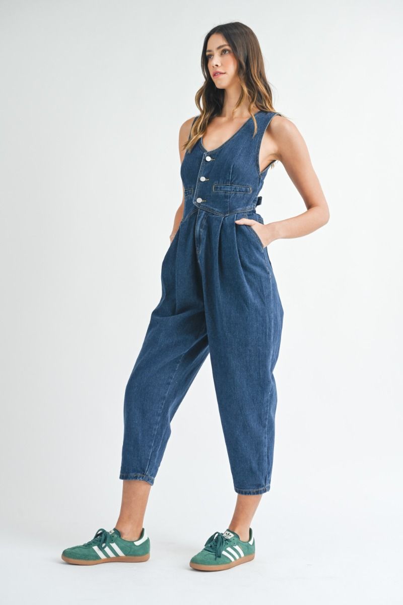 La Dolce Vita Denim Jumpsuit (PRE-ORDER)