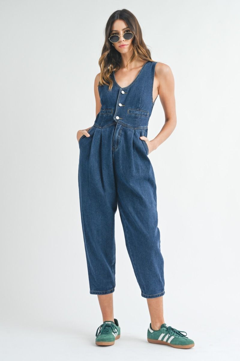 La Dolce Vita Denim Jumpsuit (PRE-ORDER)