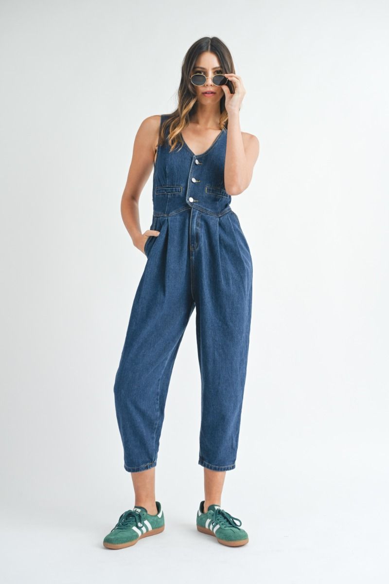 La Dolce Vita Denim Jumpsuit (PRE-ORDER)