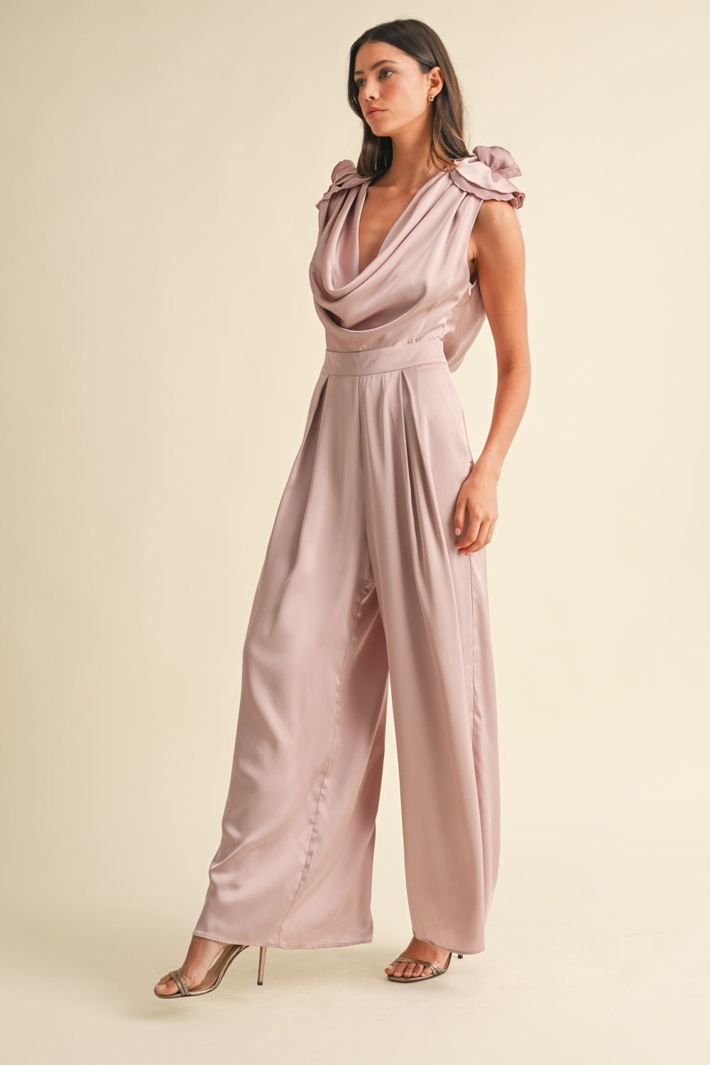 Celebration Time Satin Jumpsuit